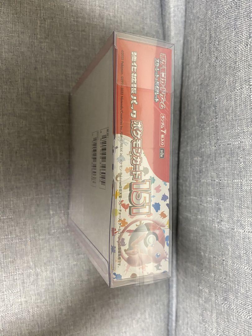 ポケモンカード ポケモンカード151 シュリンク付き 未開封BOX＋ケース付き