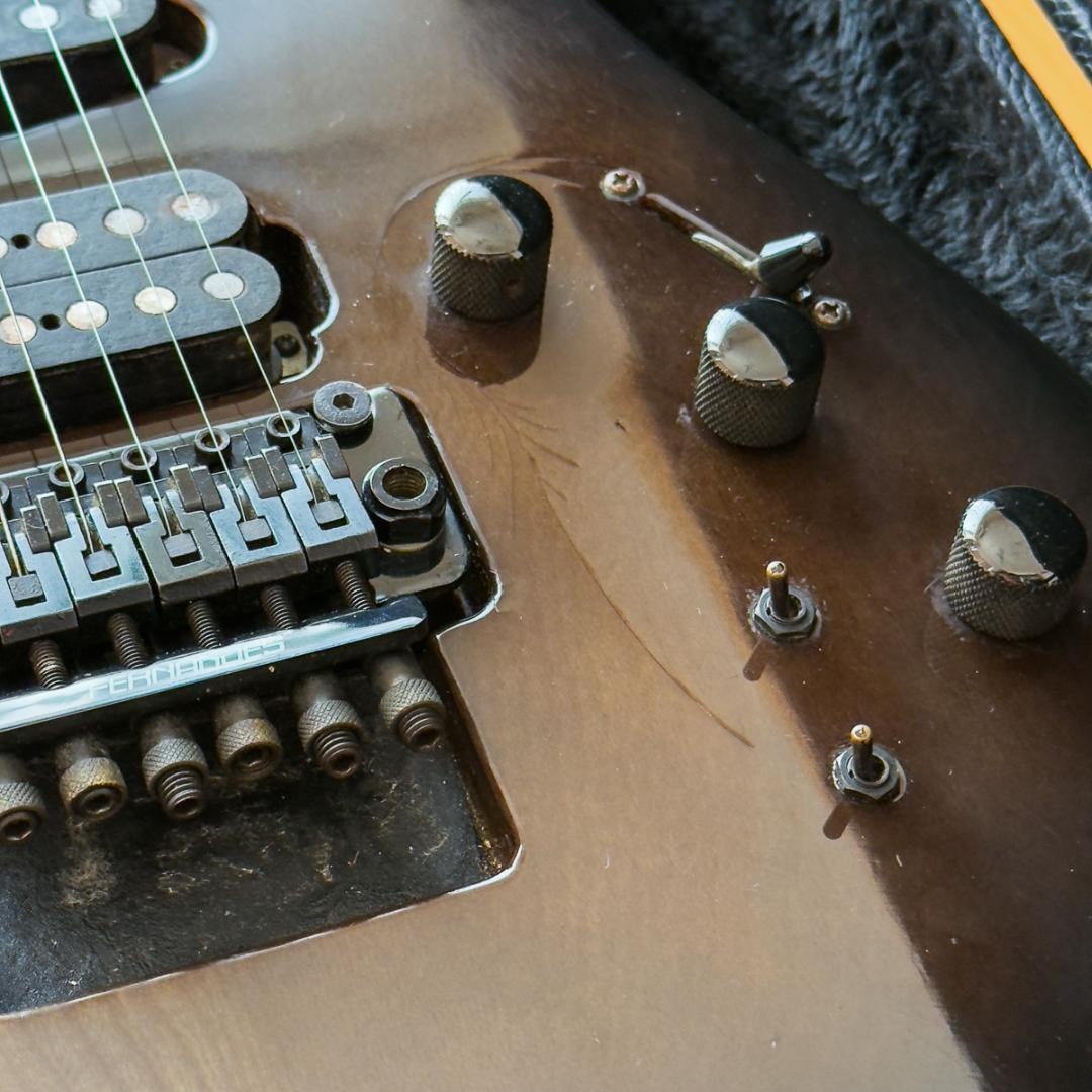 【フレットレス×サスティナー】FERNANDES FR-95S 1992年 国産