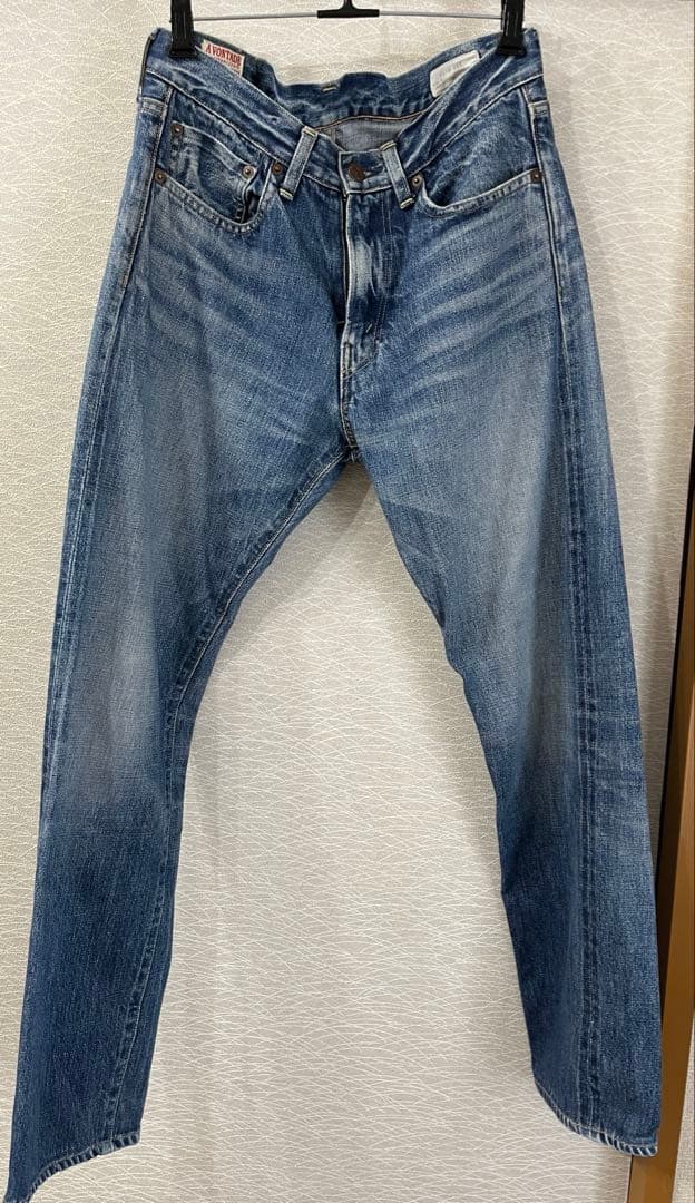 A VONTADE アボンタージ デニム USED加工 セルビッチ W30