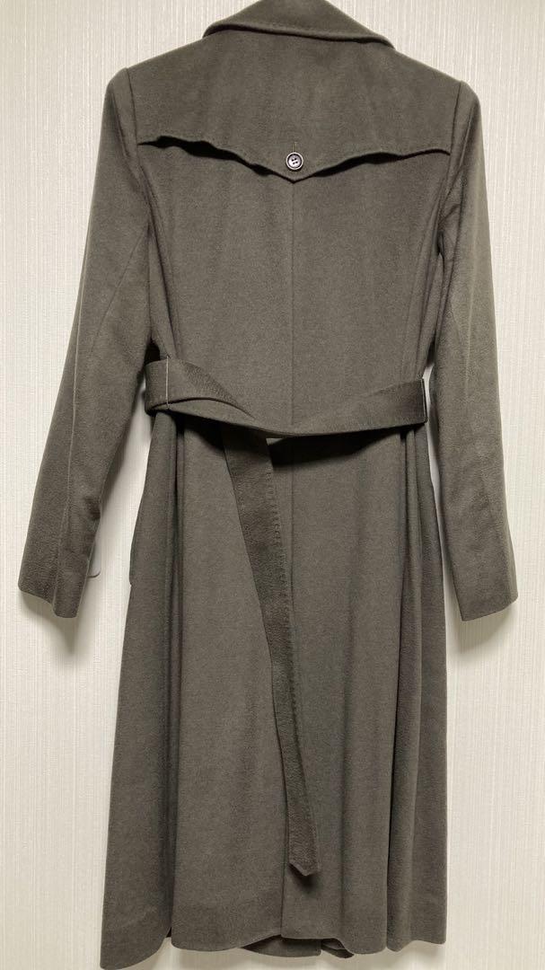 カシミヤ100% 【美品】ANAYI ロングコート　トレンチコート