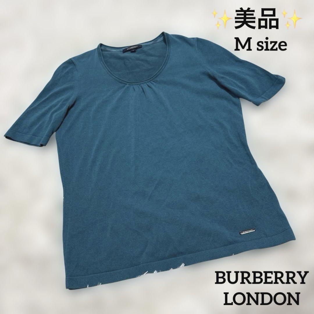 BURBERRY LONDON シルク混　絹　48大きいサイズ　三陽商会　グレー ✨美品✨BURBERRY LONDON 半袖 シルク混 Mサイズ - メルカリ