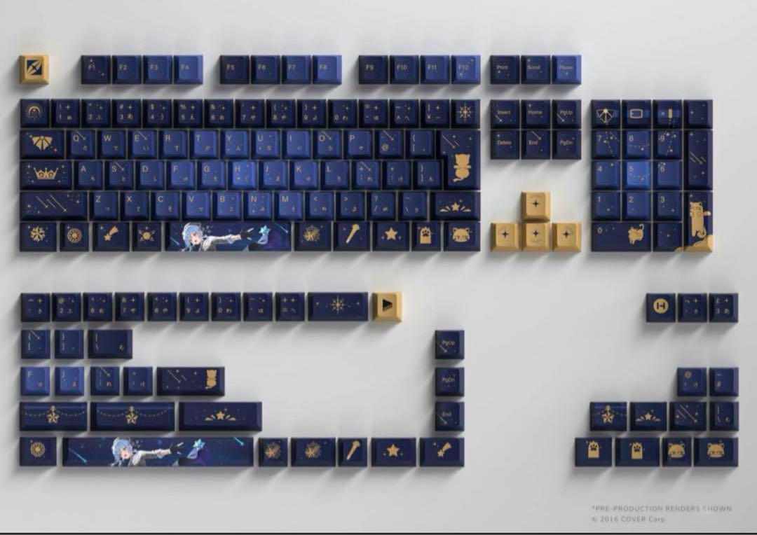 HYTE 星街すいせいコラボ キーキャップ マウスパッドセット 初回限定版