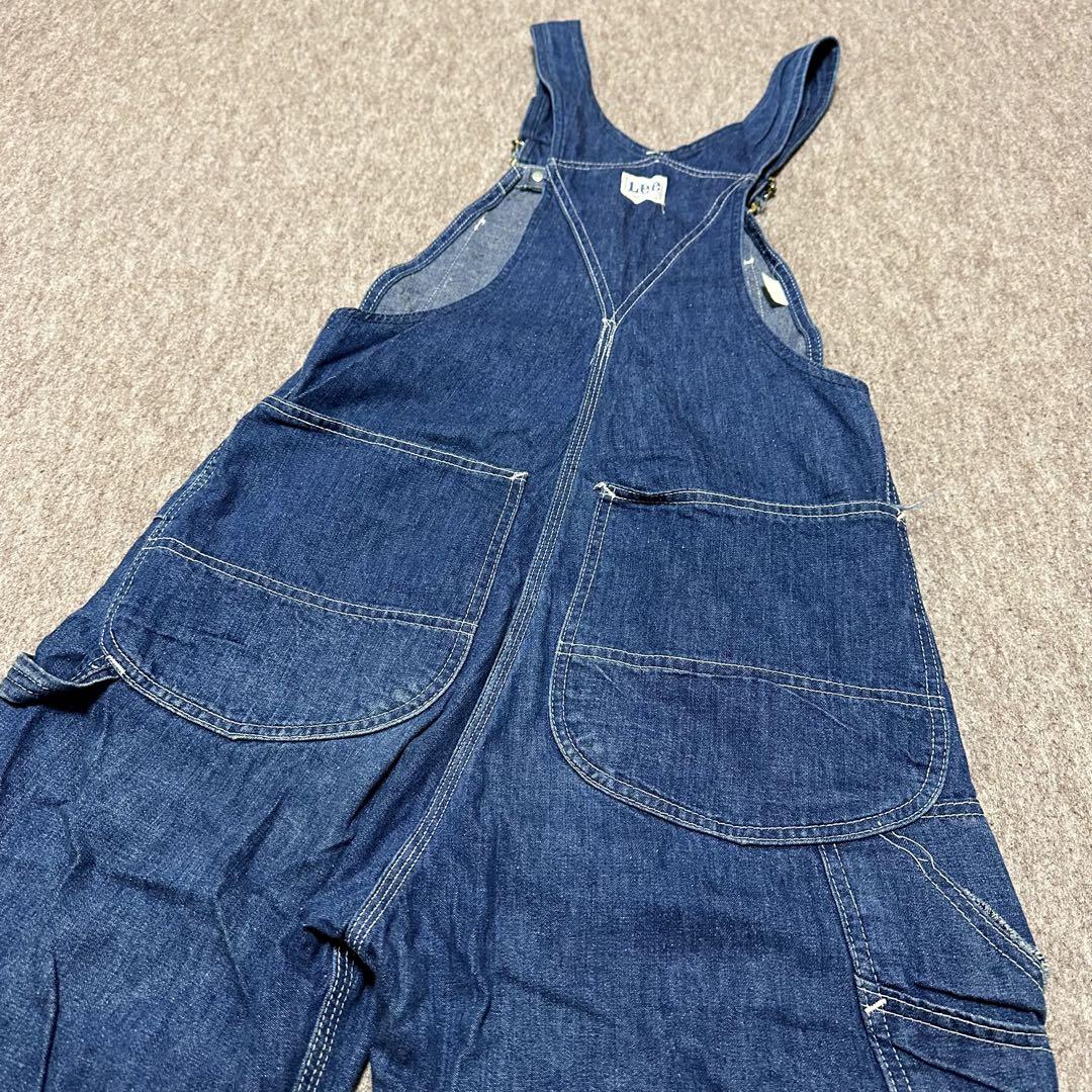 Lee オーバーオール デニム 濃 USA製 Vintage 70s W34位