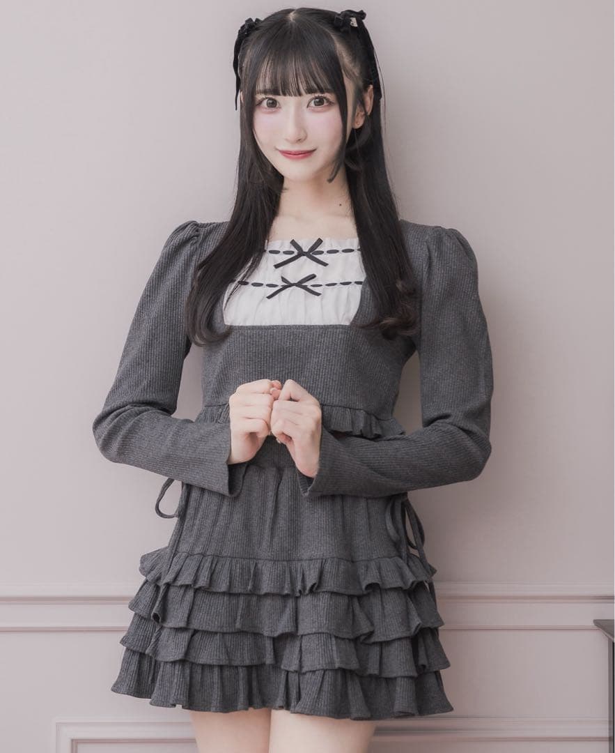 pium ドーリーフリルカットソーセットアップ pium ドーリーフリルカットソーセットアップ