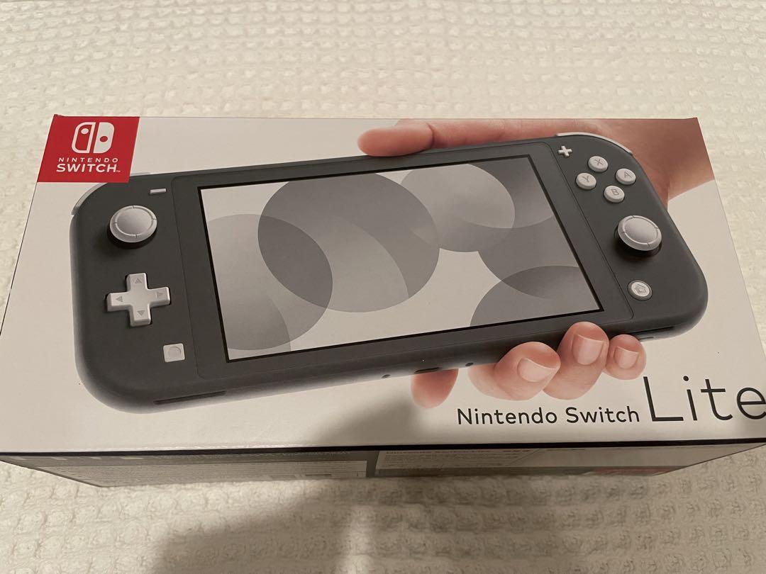 Nintendo のせる Switch Lite ターコイズ 箱 充電器・中古品