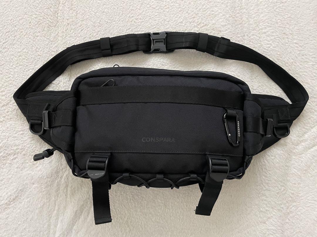 コンスパラ　CONSPARA ボディバッグ　ウエストバッグ