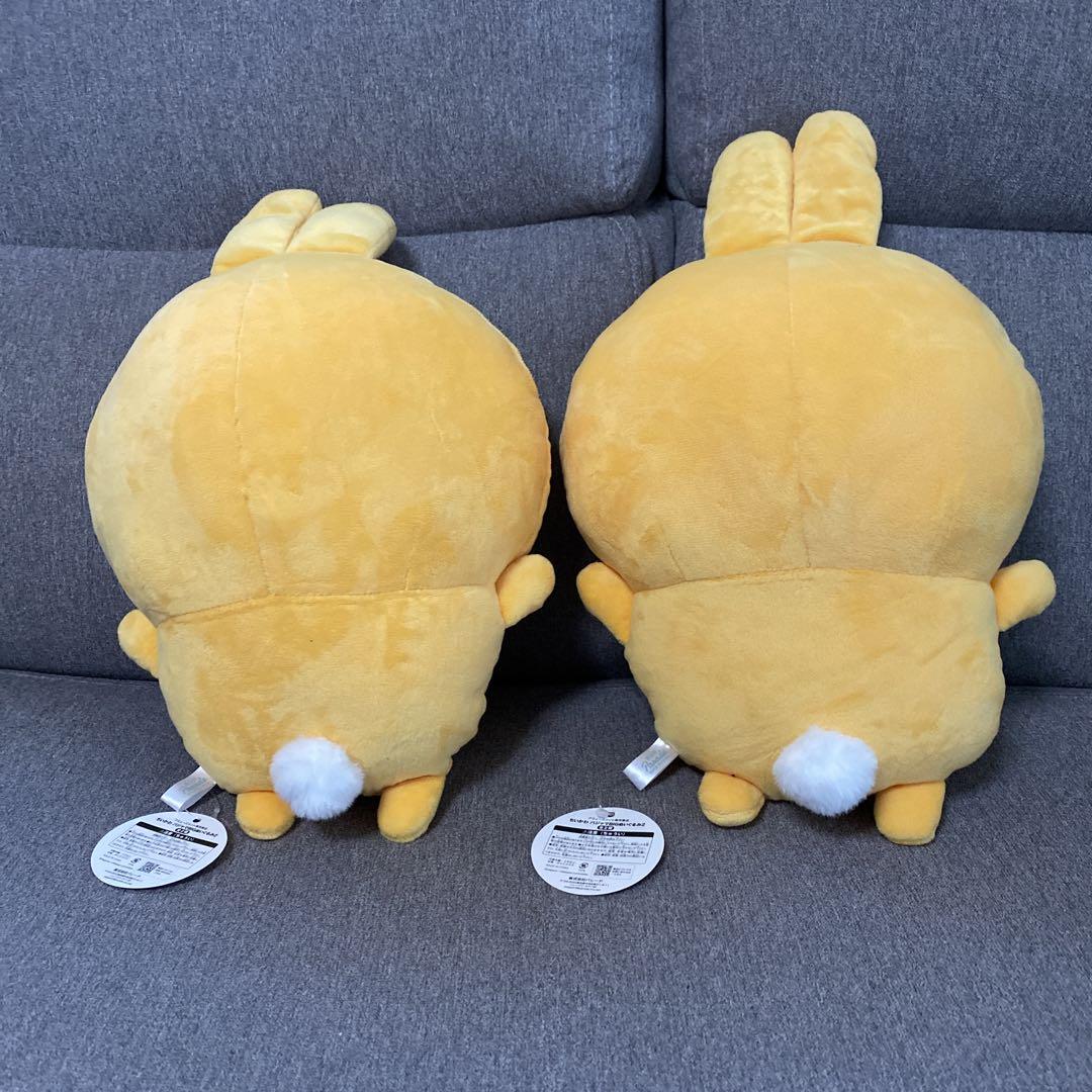 タグ付き ちいかわパジャマ・だららんBIGぬいぐるみ新品　うさぎハチワレモモンガ