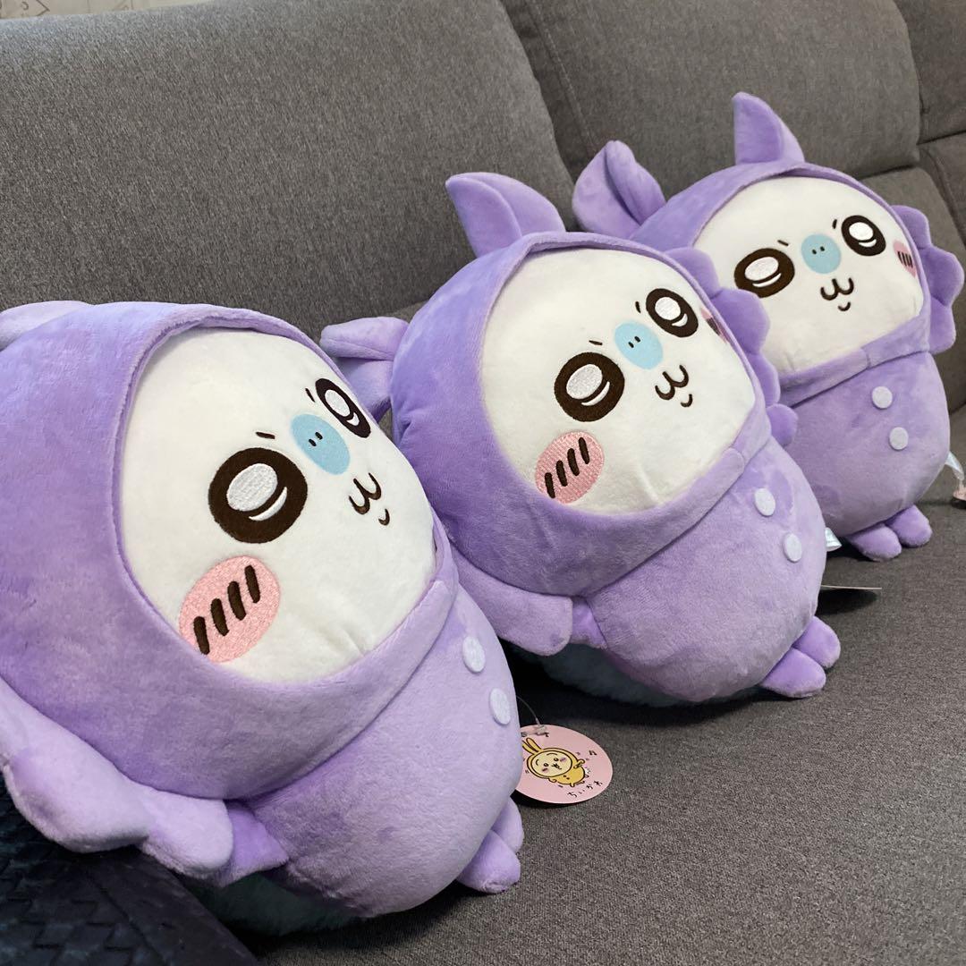 タグ付き ちいかわパジャマ・だららんBIGぬいぐるみ新品　うさぎハチワレモモンガ