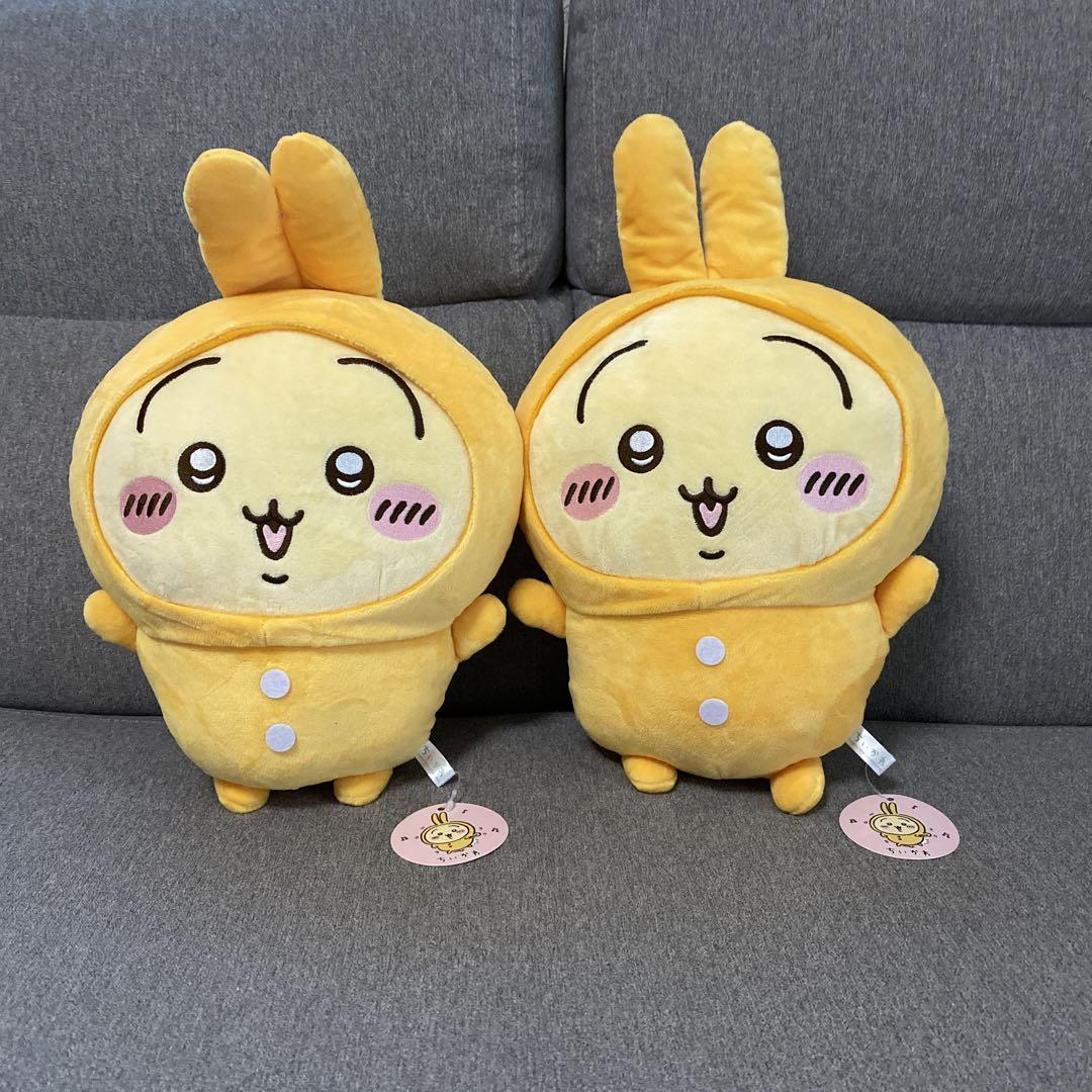 タグ付き ちいかわパジャマ・だららんBIGぬいぐるみ新品　うさぎハチワレモモンガ