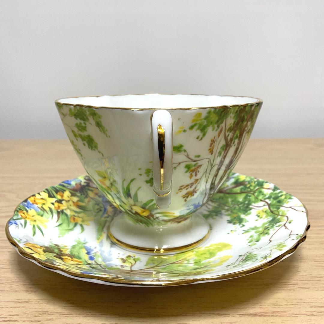 イギリス　ハマースレイ　Lorna Doone 風景画　カップ＆ソーサー　①