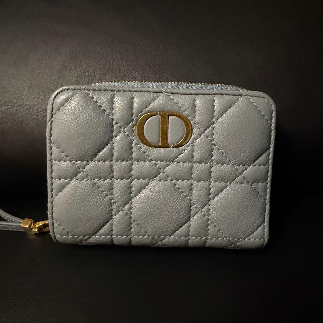 Dior Caro Scarlet ウォレット カナージュ カーフスキン 日本限定