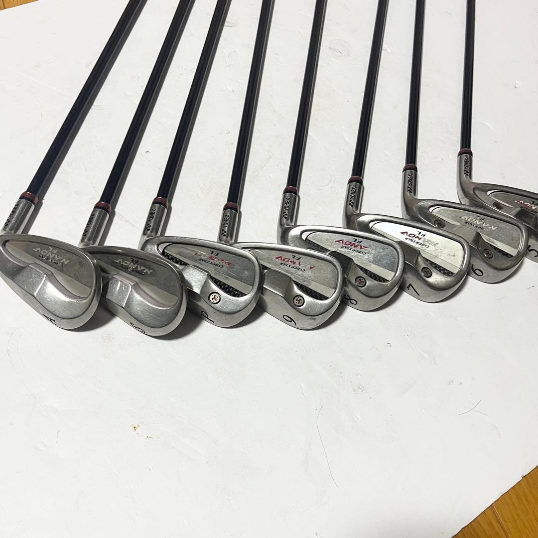 ヨネックス サイバースター NEW NANO-V ゴルフクラブセット レディース