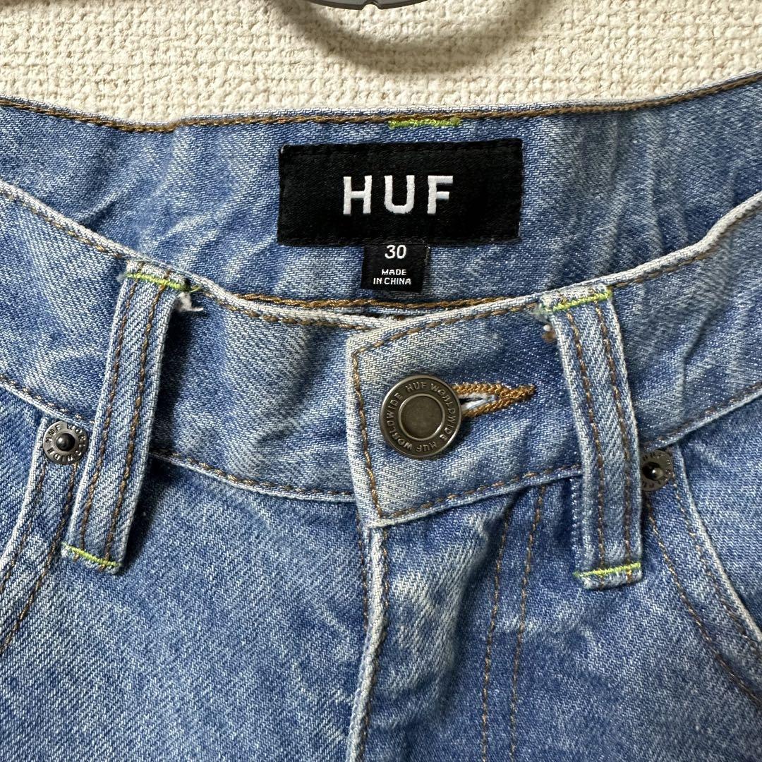 HUF バギーパンツ　デニム　30インチ
