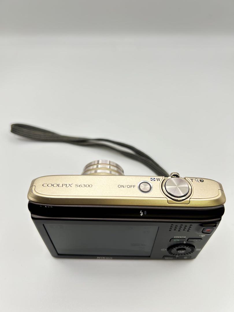 Nikon COOLPIX S6300 ゴールド 箱付き - メルカリ