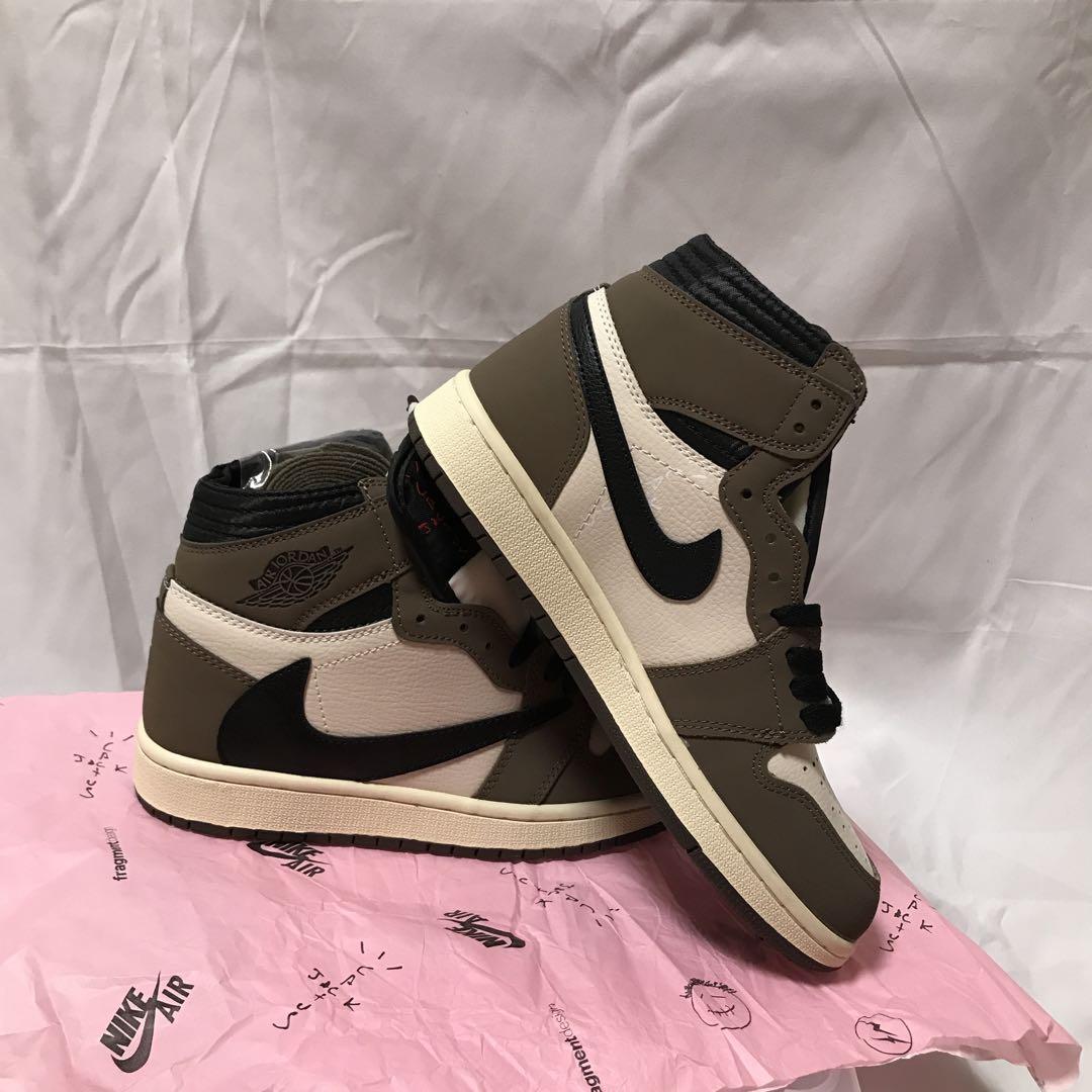 NIKE AJ1 Travis ダークモカ