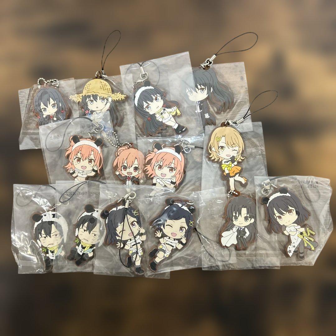 俺ガイル アクリルスタンド ラバーストラップ - メルカリ