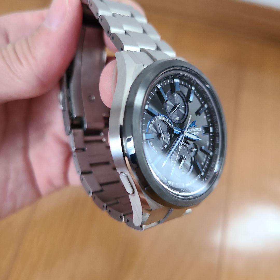 じん様美品オシアナス OCW-T4000A-1AJF 電波ソーラー