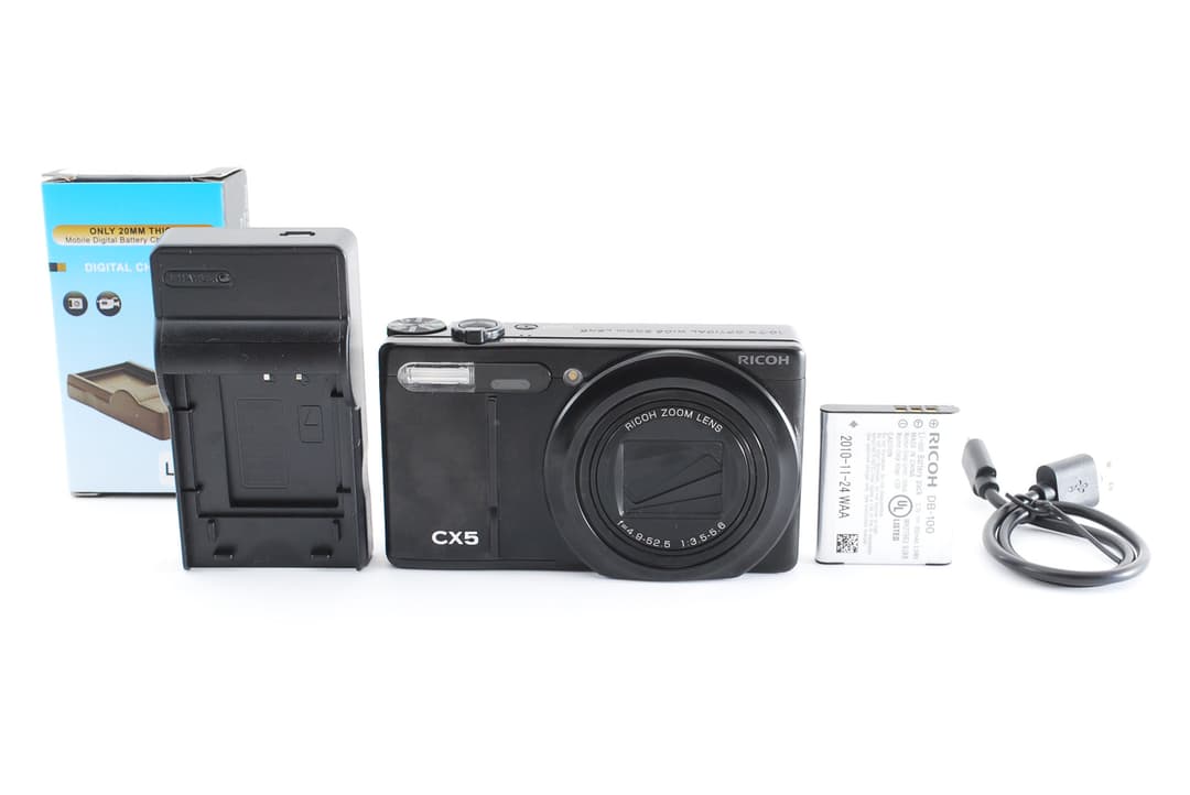 新規購入 RICOH リコー CX5 シャッター数1864 デジタルカメラ - ibiai