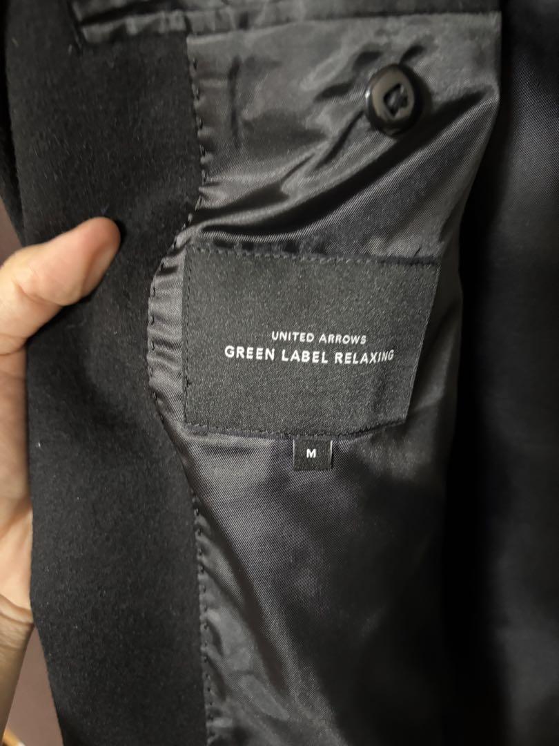 【未使用品】ユナイテッドアローズ GLR ステンカラーコート　M 黒