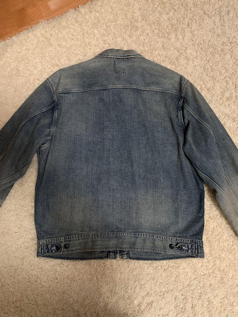 マカダミアナッツ美品【RRL】ダブルアールエル　デニムジャケット　Ｌ