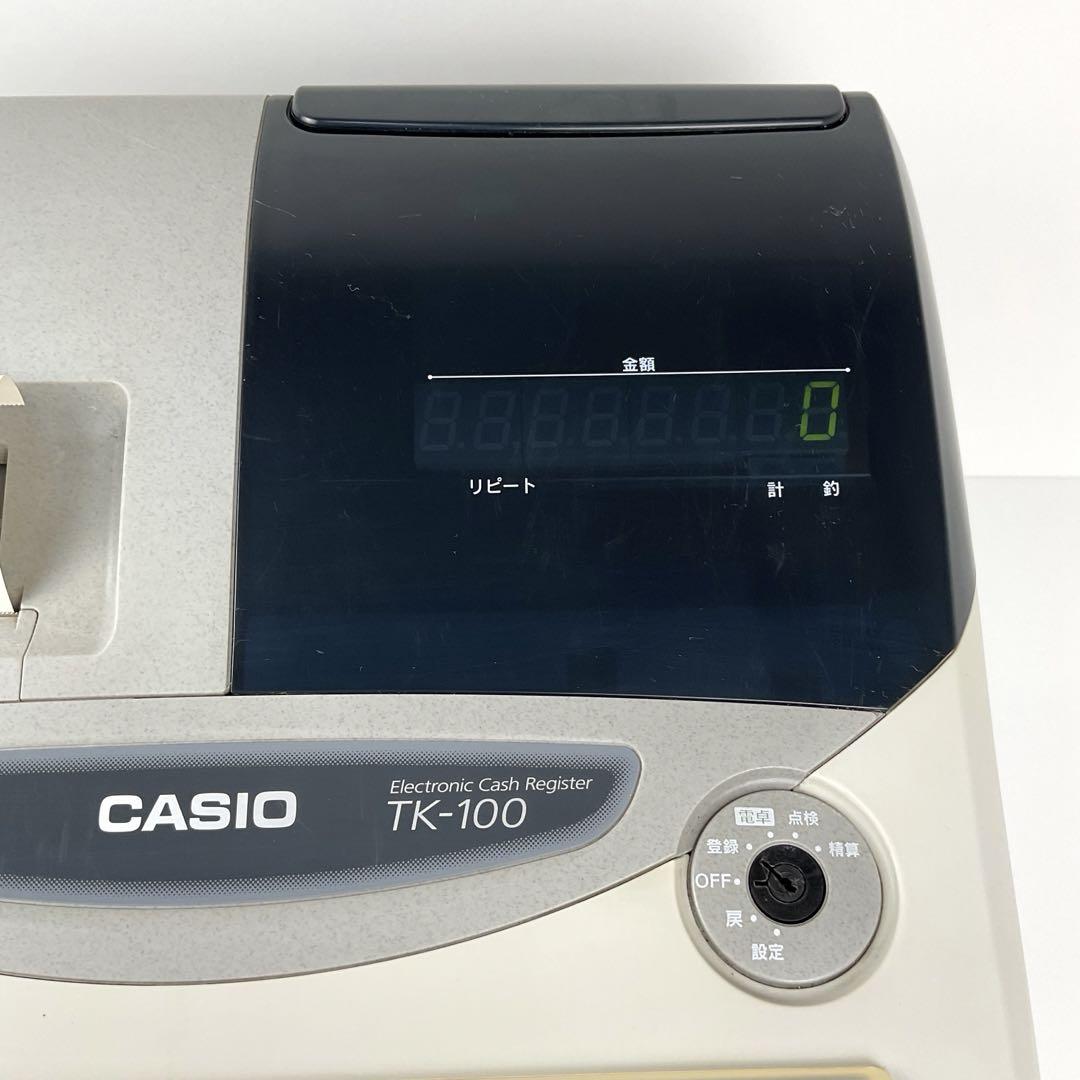 CASIO 電子レジスター TK-100 カシオ - メルカリ CASIO 電子レジスター TK-100 カシオ - メルカリ