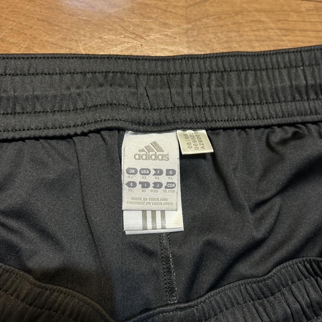 adidas アルゼンチン代表 ゲームパンツ 4XL 黒水色