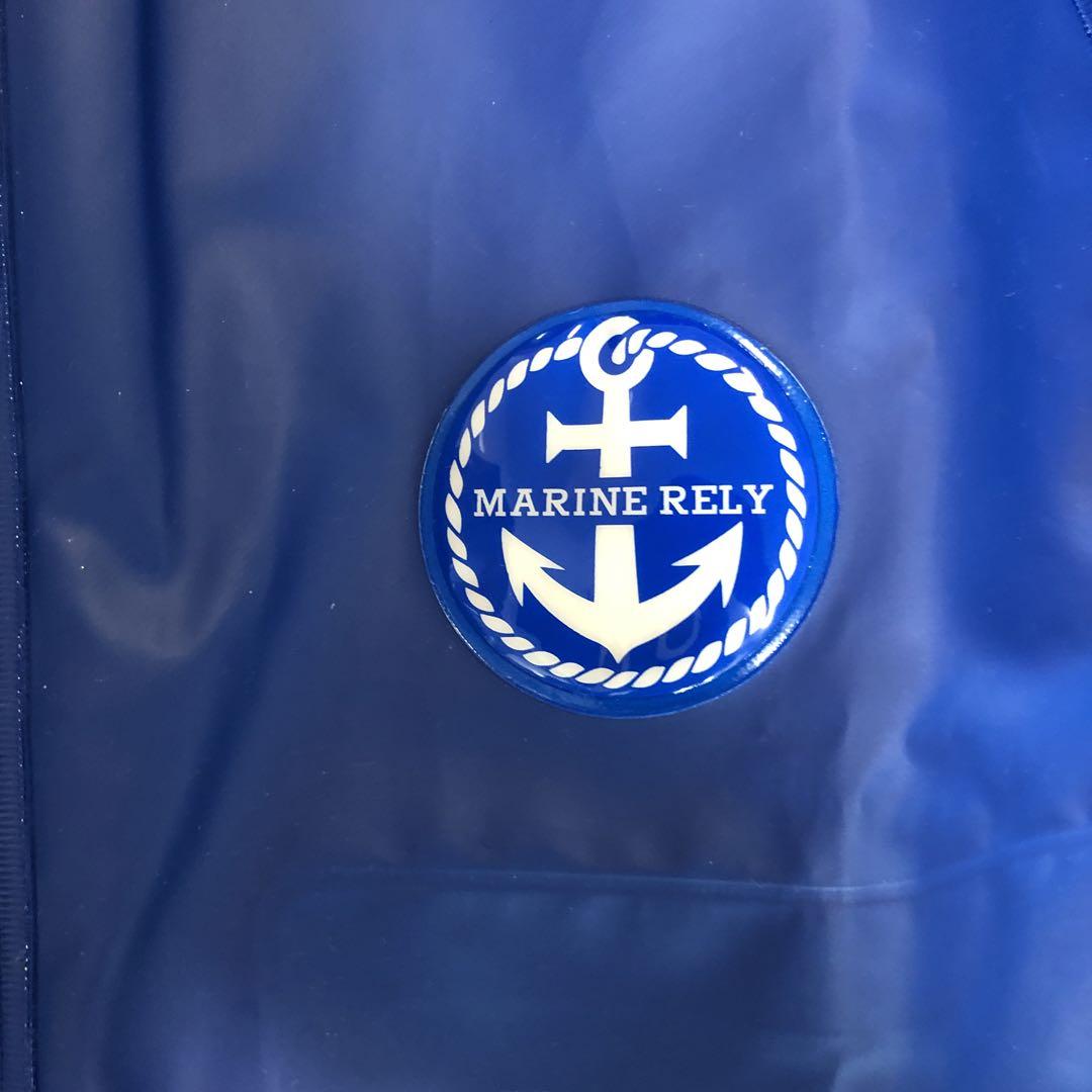 MARINE RELY マリンレリー L上下 花紺 尾崎産業 レインウェア