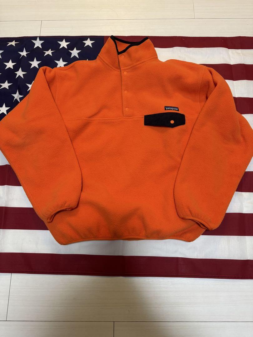 patagonia Synchilla フリース Lサイズ オレンジ