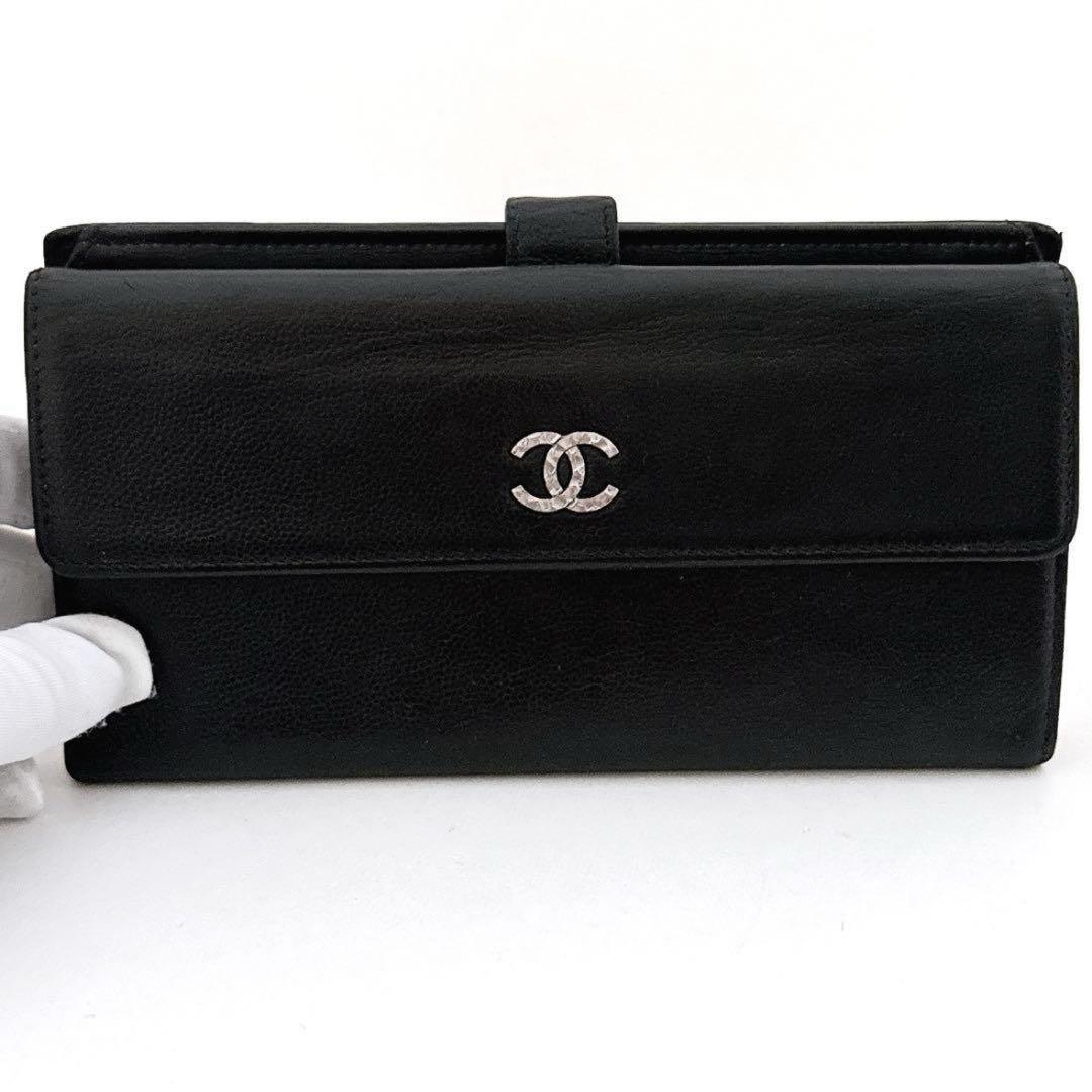 最終値下げ価格‼️CHANEL ココマーク　　長財布　ブラック　正規品