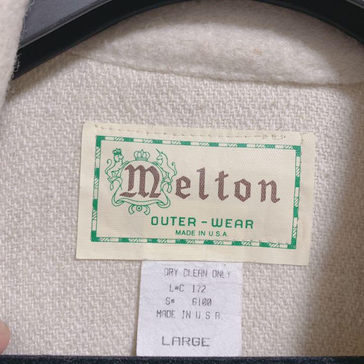 特価最新作 melton usa製 v0sZA-m47276030968 70s〜80s 100%新品新品