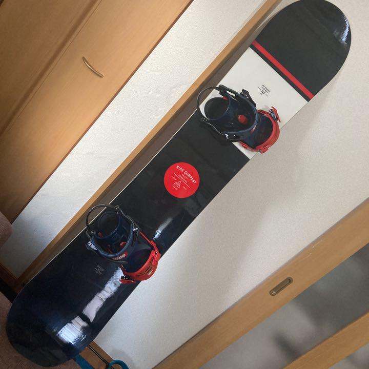 グラトリ機 美品 RIDE AGENDA 159×RIDE revolt M