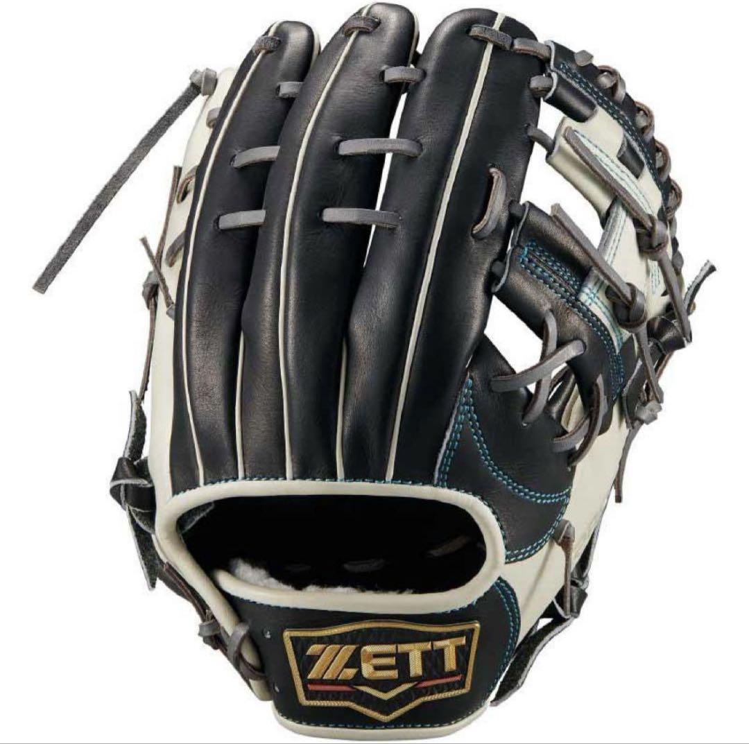 値下不可 ゼット ZETT 軟式用別注グラブ 内野手用 源田モデル