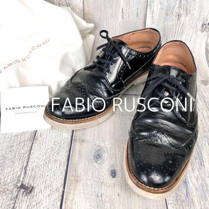 Fabio Rusconi ファビオルスコーニ レースアップシューズ ブラック - メルカリ Fabio Rusconi ファビオルスコーニ レースアップシューズ ブラック - メルカリ
