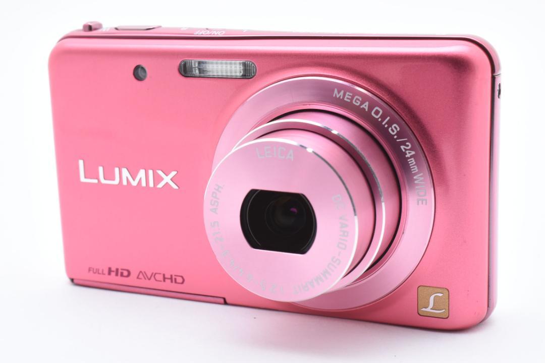 【美品】Panasonic LUMIX DMC-FX80 ピンク　動作確認済
