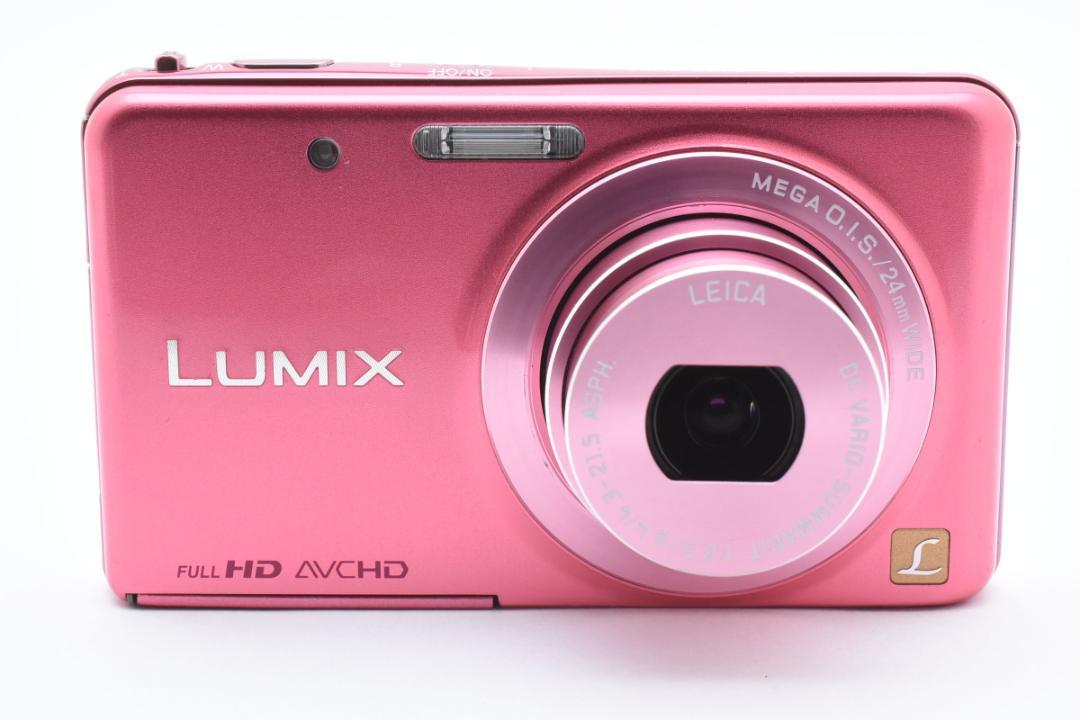 【美品】Panasonic LUMIX DMC-FX80 ピンク　動作確認済