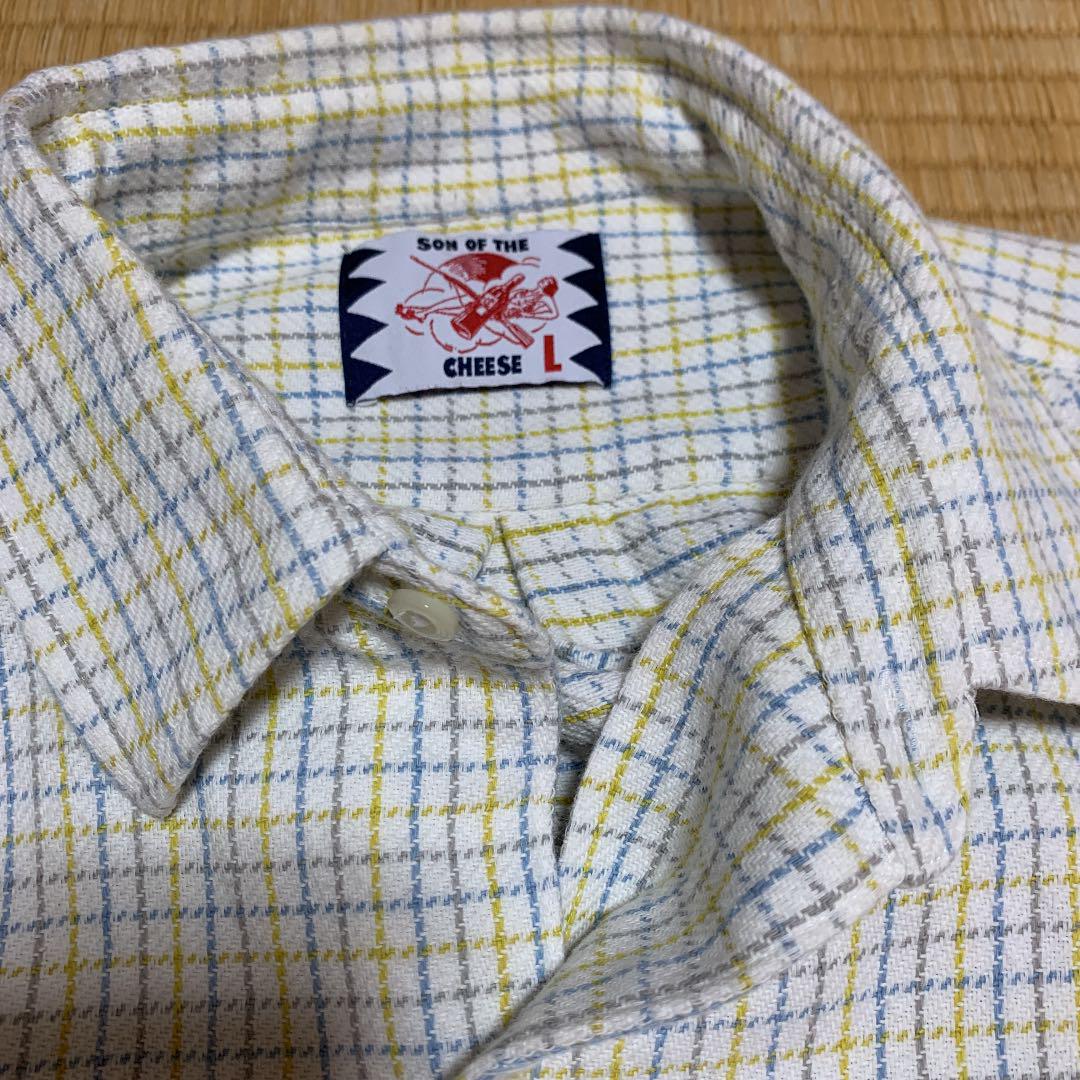 アールさま専用 SON OF THE CHEESE サノバチーズ 半袖シャツ SON OF THE CHEESE】半袖シャツ Lサイズ 新品 - メルカリ
