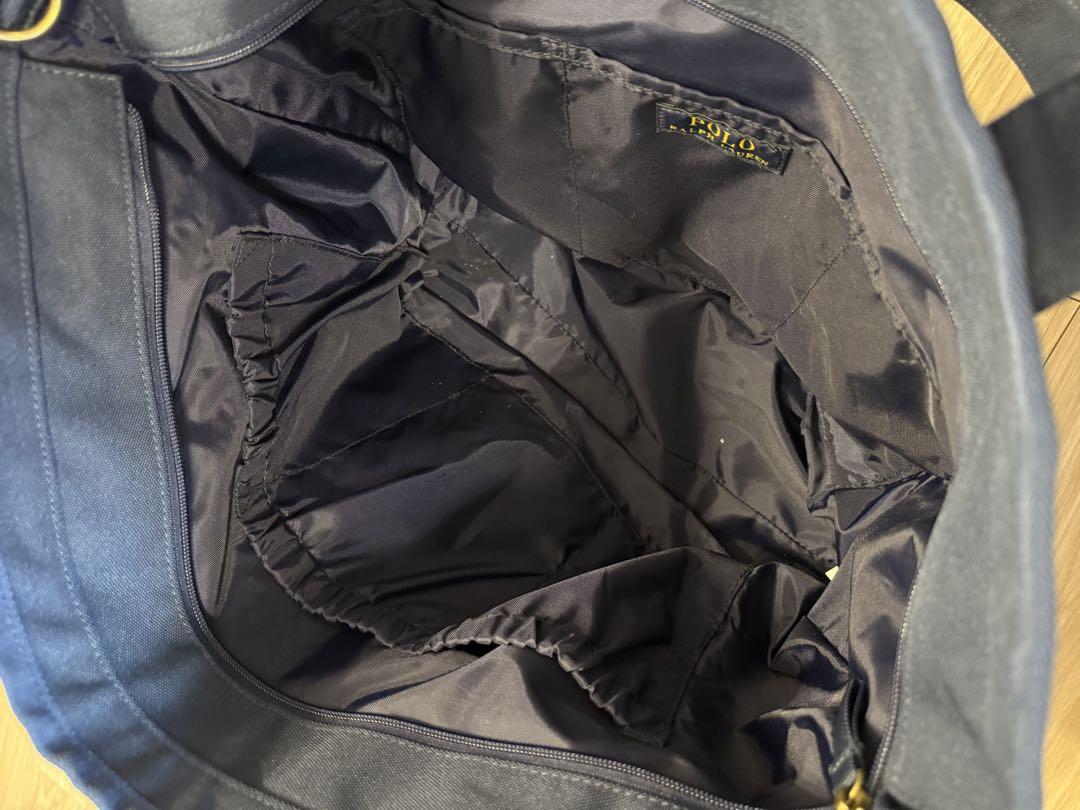 Ralph Lauren ネイビー トートバッグ　マザーズバック