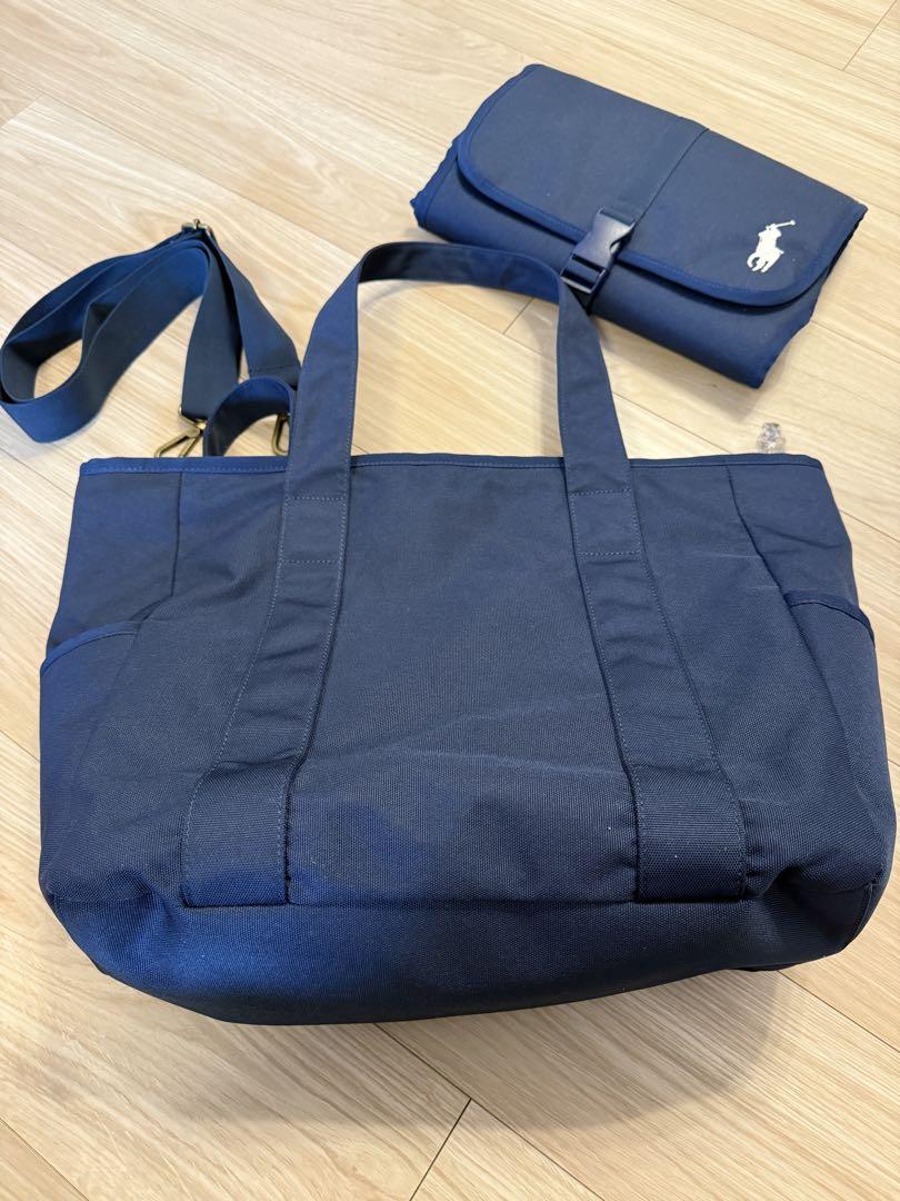 Ralph Lauren ネイビー トートバッグ　マザーズバック