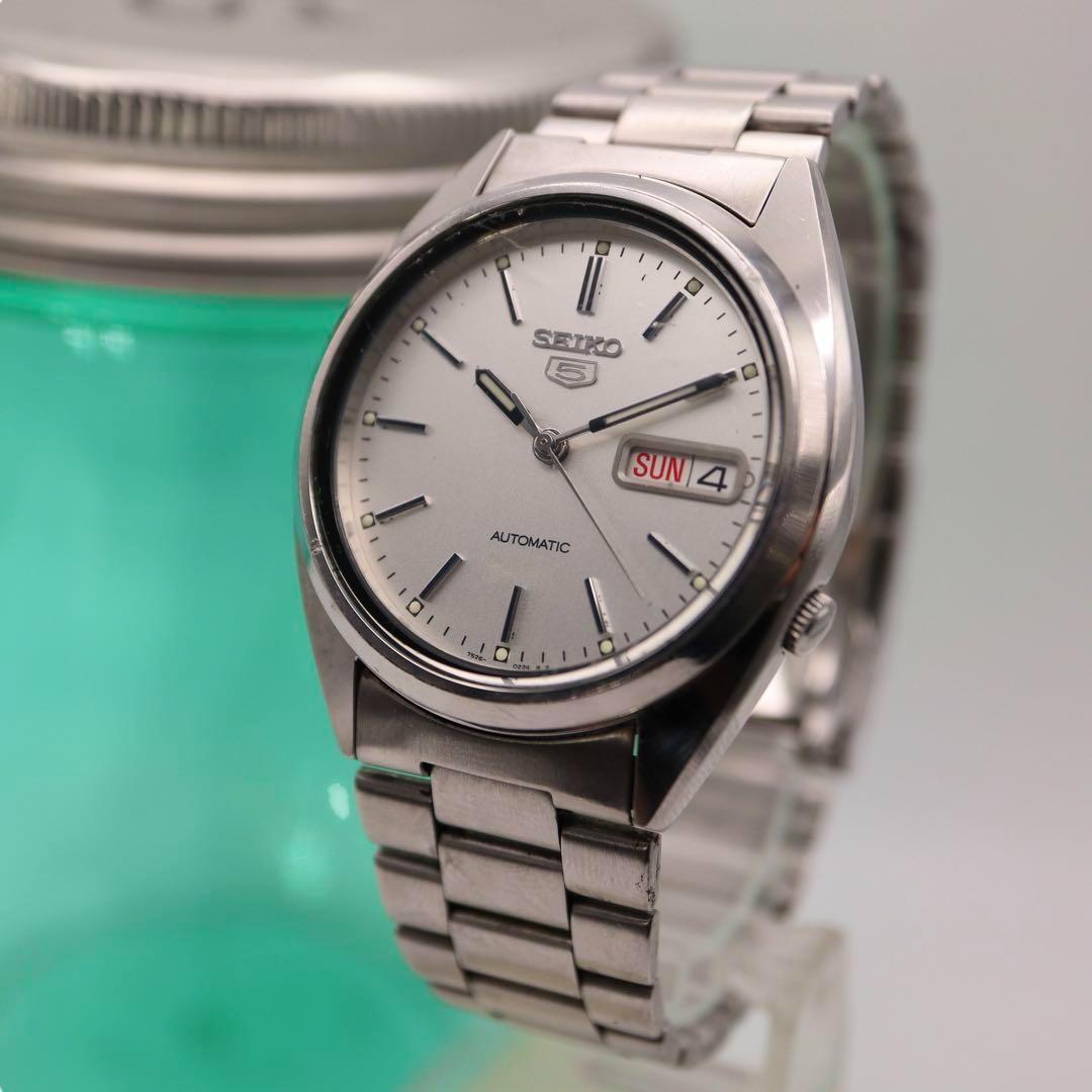 SEIKO デイデイト 自動巻 セイコーファイブ メンズ腕時計 1227