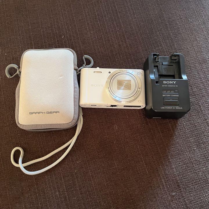SONY ソニー DSC-WX350 デジタルカメラ デジカメ ホワイト