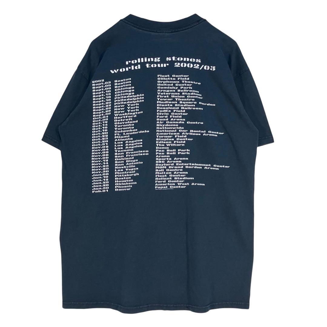 最終価格!ローリングストーンズ バンド Tシャツ ブラック L相当 ヴィンテージ