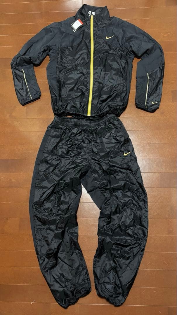 NIKE 00sナイロンジャケット パンツ セットアップL NIKE