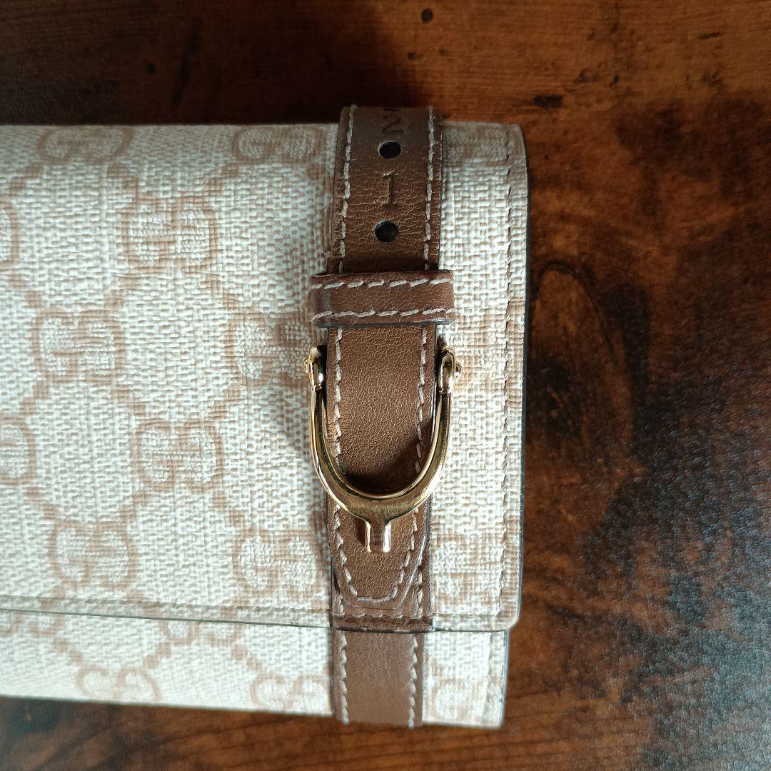 2*a様 GUCCI GGパターン 長財布 ベージュ GUCCI GGパターン 長財布 ベージュ・ブラウン - メルカリ