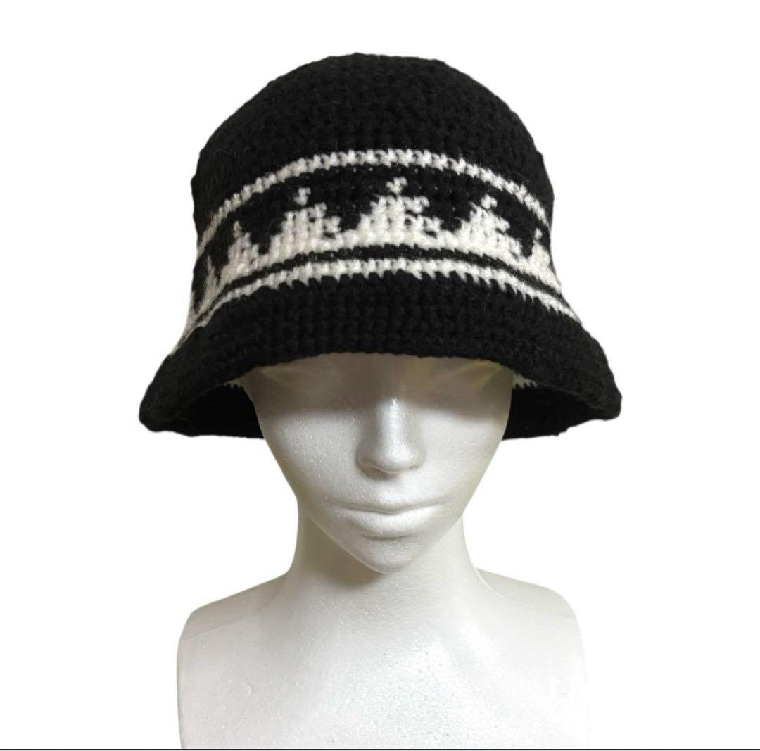 クラッシャーハット　バケハ クラッシャーハット クロシェハット ビーニー バケハ バケット