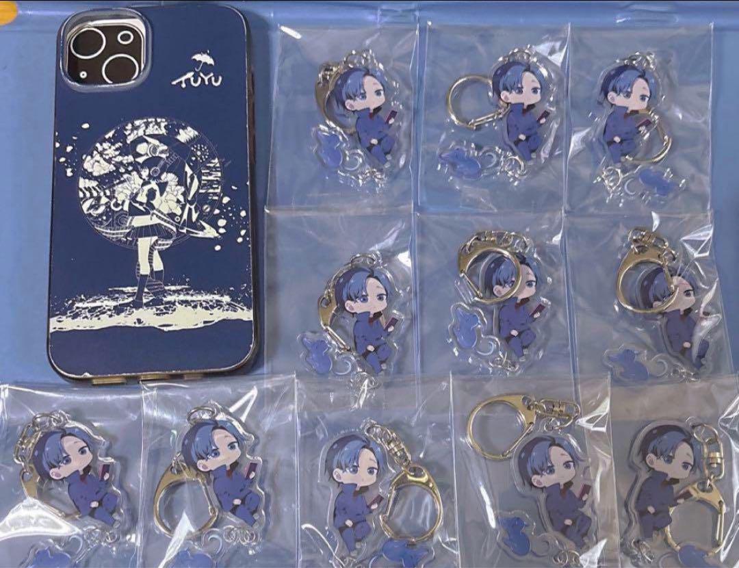 新製品情報も満載 革命前線 ツユ 雨を浴びる ×11 2連アクリルキーホルダー キーホルダー・アクリルキーホルダー