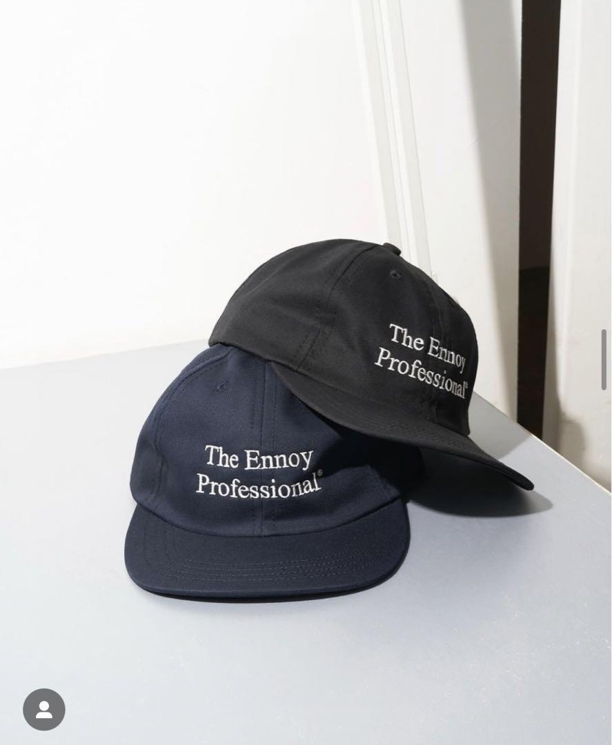 帽子 ENNOY PROFESSIONAL COTTON CAP BLACK 25SS Ennoy COTTON CAP BLACK