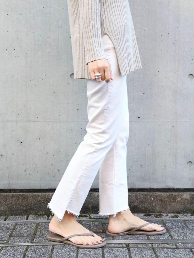 Deuxiemeclasse MOTHERクロップドデニムオフホワイト超美品