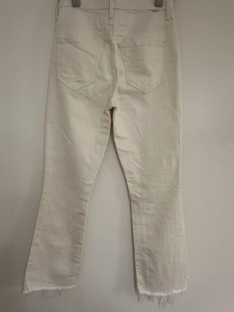 Deuxiemeclasse MOTHERクロップドデニムオフホワイト超美品