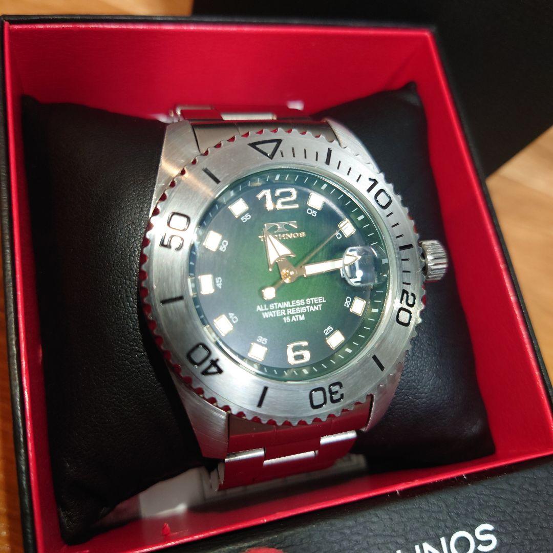 TECHNOS  T2679 オールステンレス 腕時計