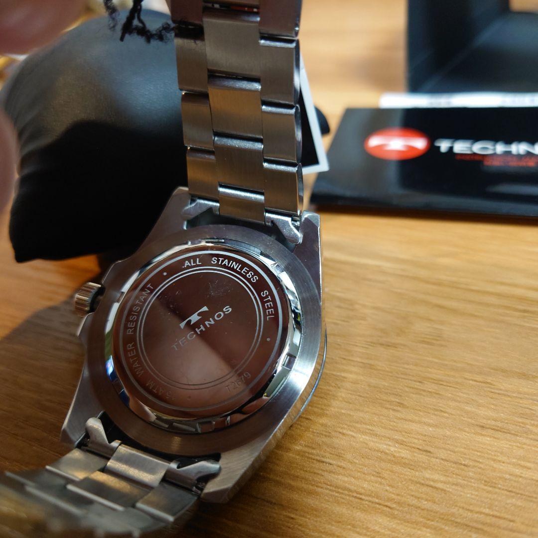 TECHNOS  T2679 オールステンレス 腕時計